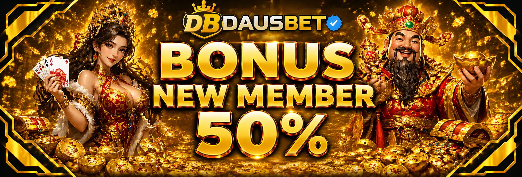 Bonus New Member 50%